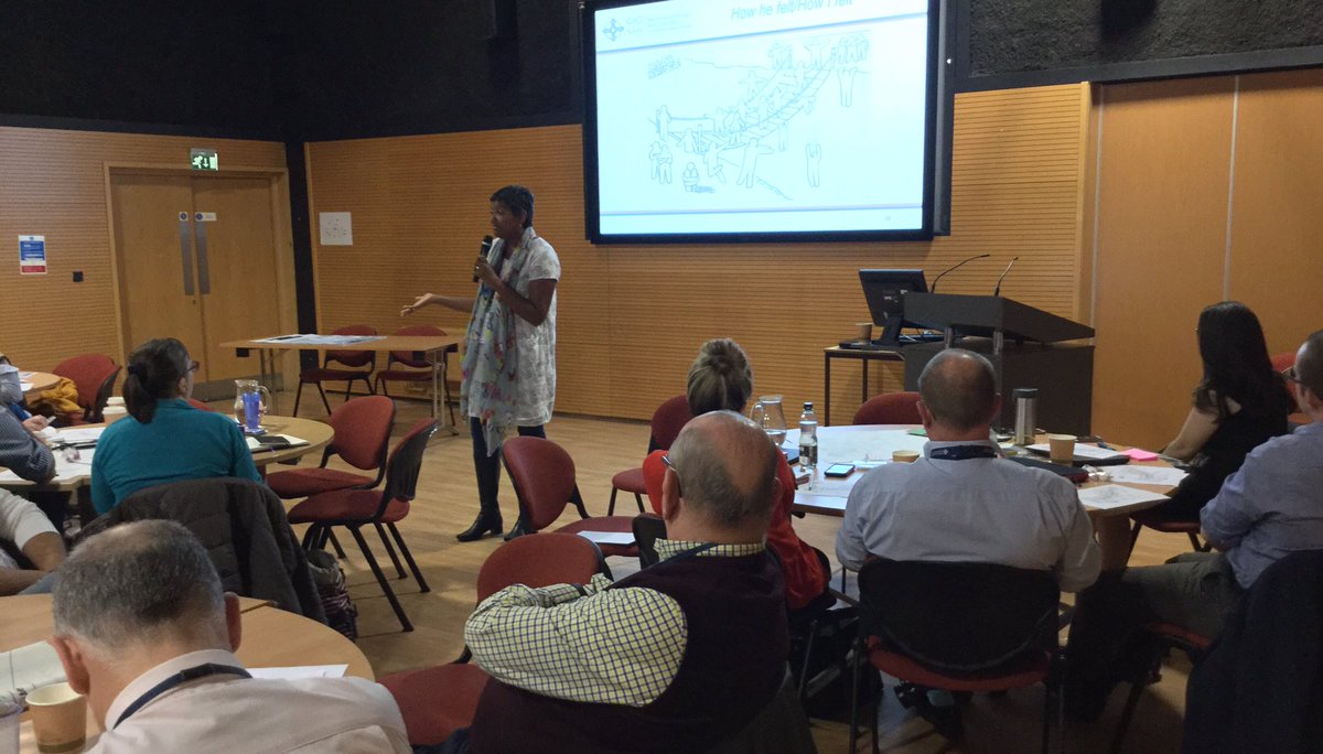 ComplexWales's tweet image. Brilliant session with @AshUmJo presenting on the development of Frequent Attenders Service at Wrexham Maelor Hospital #WEDFAN really powerful human stories #UnconditionalPositiveRegard