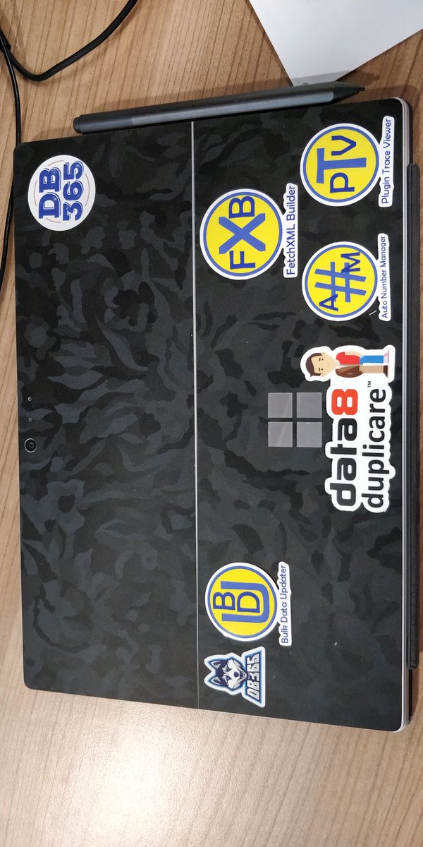 Bearded365Guy's tweet image. Who would of though sticker placement was so important. We would you put them? 
 @rappen @FetchXMLBuilder @PluginTraceView @data8ltd