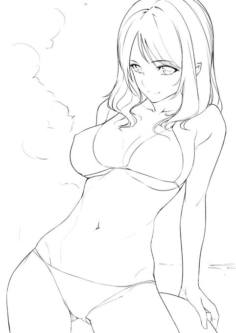 ちょっとだけ上目使い描きたかった(˘ω˘) 