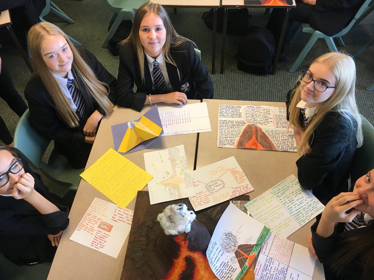 WalesGeography's tweet image. Not just creative........they also know their stuff!! #pyroclasticflow #mainvent #bringongcse #proud
