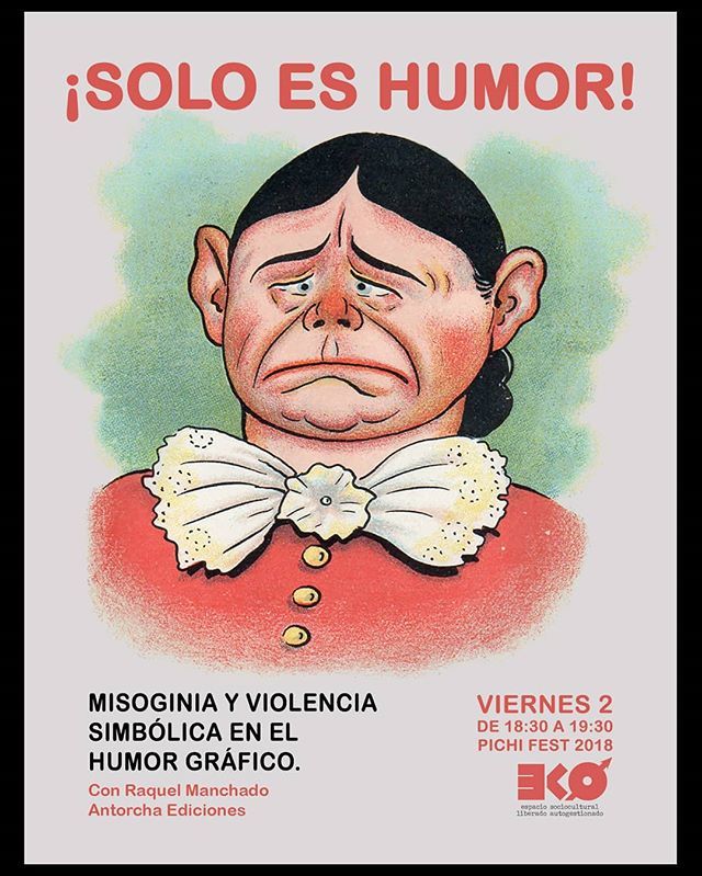 antorchantorcha's tweet photo. Ojo al dato, apunta la fecha y ¡larga vida al @pichifest!
#AntorchaEdiciones #PichiFest2018 #Misoginia #ViolenciaSimbólica #Fanzines #HumorGrafico #Madrid #RaquelManchado #Antorcha #hehehe https://t.co/JeOVqox1N3