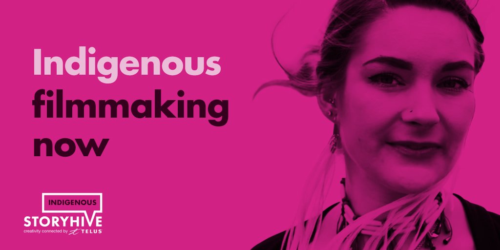 I am so proud to be a part of the team who dedicated themselves to designing this program - Apply to the first STORYHIVE Indigenous Storyteller Edition ever for a $20,000 production grant + mentorship &amp; training. More info: bit.ly/SHIndigenous