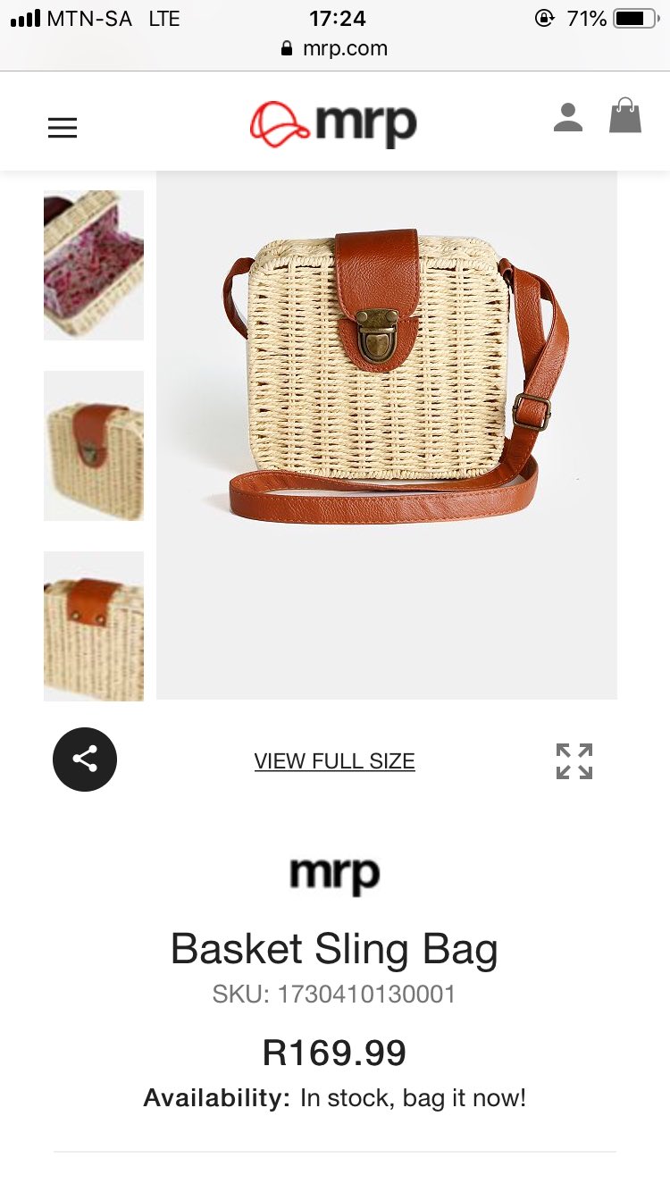 basket sling bag