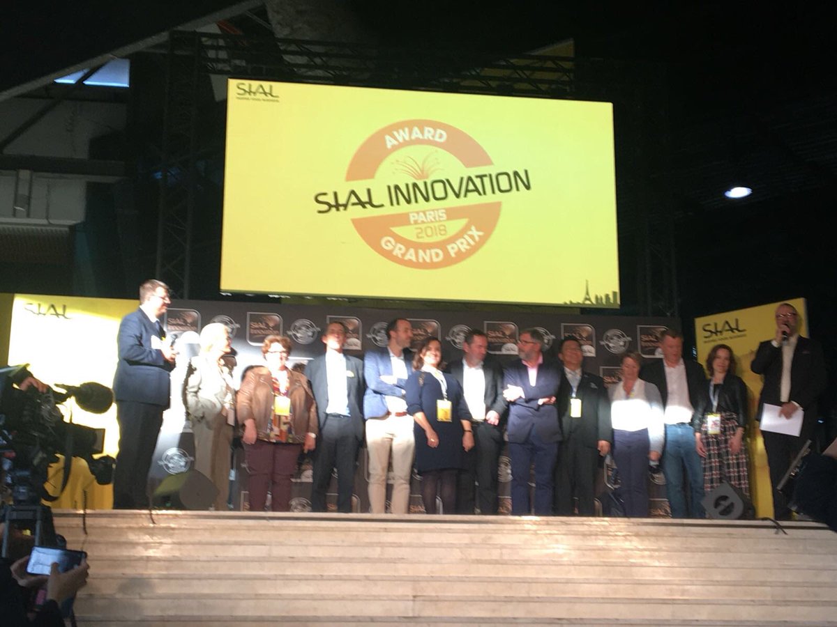 Ravie d’être membre du jury du #SIAL2018, et d’avoir voté pour les meilleures #innovations #alimentaire, avec un jury au top ! <a href="/xavierterlet/">Xavier Terlet</a> <a href="/TrentesauxN/">Nicolas Trentesaux</a>