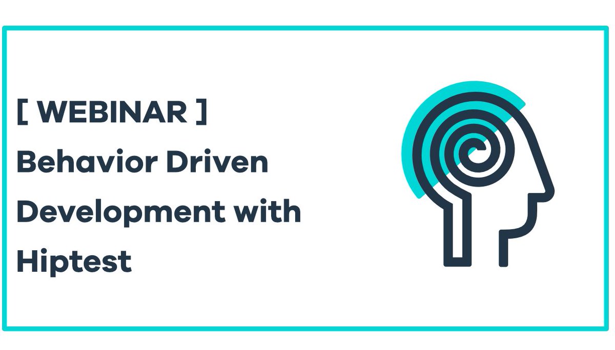 Hiptest_agile's tweet image. [ #WEBINAR ] Willing to adopt Behavior Driven Development? Learn how to kick start your BDD intiatives &amp;gt; smartbear.zoom.us/webinar/regist…

#BDD #BehaviorDrivenDevelopment #Testing #TestAutomation #AutomatedTesting #ContinuousTesting