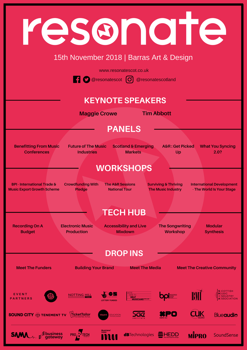 ResonateScot's tweet photo. We'll be at @OfficialSAMA this week, come grab a chat with us!

Can't wait to see who's taking home the prizes! #SAMAs2018 
#Resonate2018 https://t.co/cHglZgX2LL