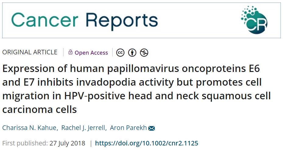 Vumc Otolaryngology Head And Neck Surgery Our Resident Dr Charissa Kahue S Early 18 Paper With The Parekh Lab T Co 2sbynkyopo Will Be Recognized On A Cover Of Cancer Reports Wileyonc Hem Vumchealth T Co 4mefkdxuzj
