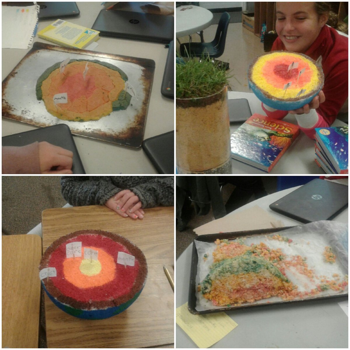 POES_VT's tweet image. Project-based Learning at Poultney Elementary!   #earthlayers#personalizedlearning#proudprincipal