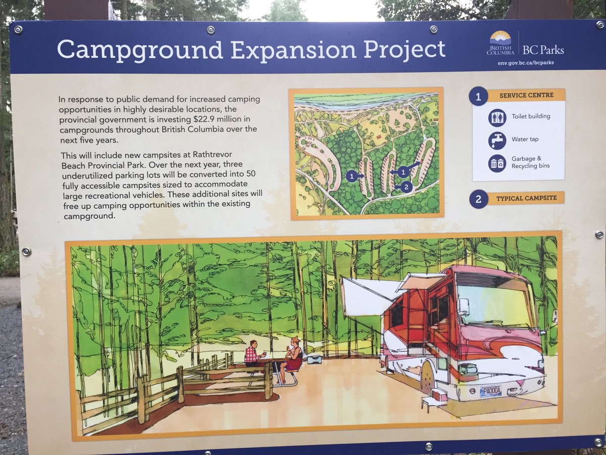 Stilwell4BC's tweet image. The tourism industry supports many families in my communities. Projects that strengthen this industry long term are important, like Rathtrevor's campsite expansion. 1 of the most used campgrounds in BC this expansion means more tourism $'s in our economy. #SaveLocalRep #PropRep