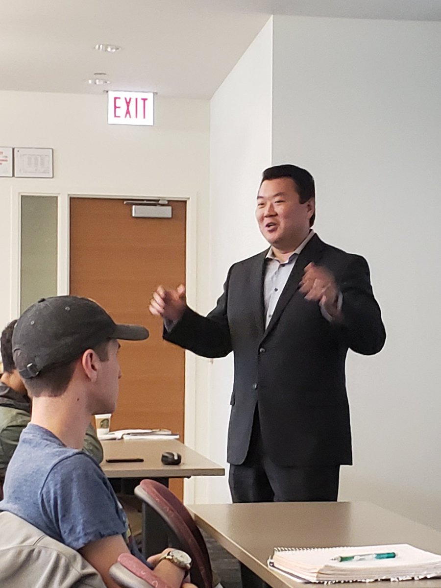 Thanks for coming to speak with our students,  <a href="/NTHSD219/">District 219</a>!