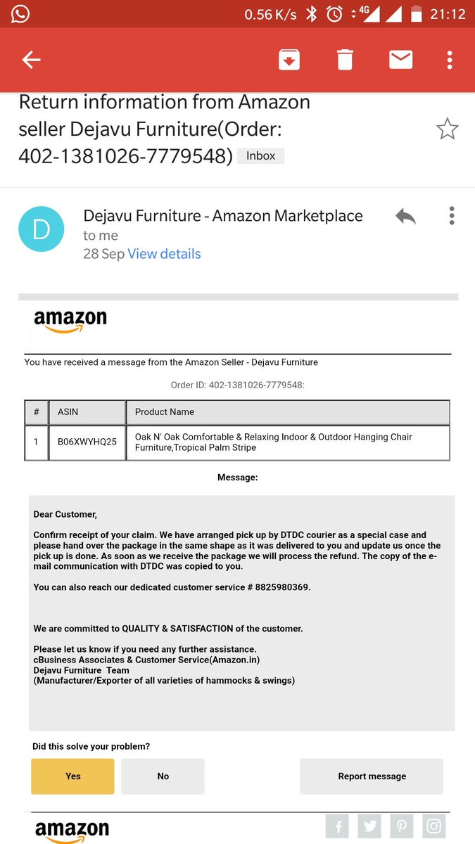 ikshatri's tweet image. Its has been more than one month but @amazon is manipulating no refund till. Date.. I think u dont want to return ur worst product.. @Flipkart #fakeamazon #worstcustomerservice #saynotoamazon #Amazonsuks #amazonawol