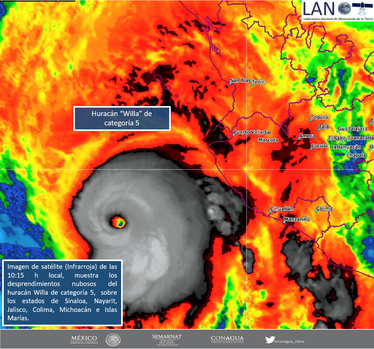 CONAGUA Clima tweet media