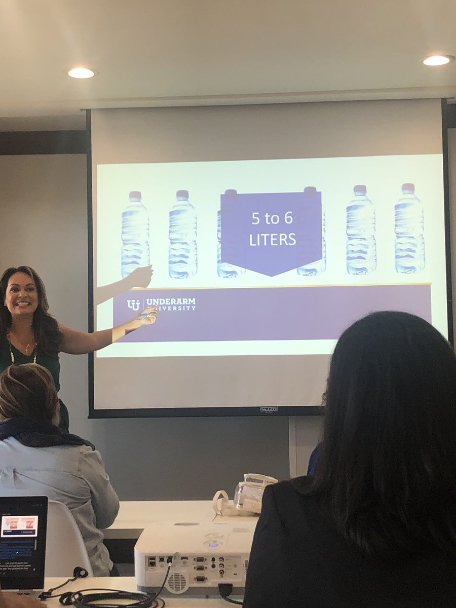simplylovenancy's tweet photo. Woke up thinking about what I learned at @Dove underarm university in #hispzLA The average person can sweat 5 to 6 liters a day 😱 It’s crucial to have the right antiperspirant deodorant, with dove I have 48hr protection and softer underarms🙌🏼 #expectmore #Dovepartner https://t.co/Nx9eOUULrn