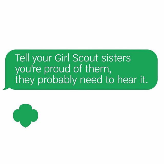 GirlScoutsSGC's tweet image. #MotivationMonday Let’s spread a little love today. #GSSGC #Repost @girlscouts #GirlScouts ift.tt/2S7Rf7i