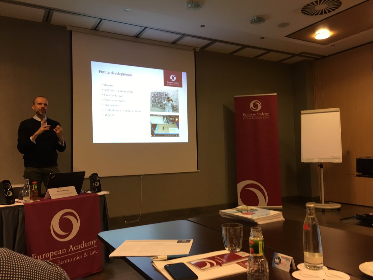 SiveFinlay's tweet photo. At a training course in research communications in Berlin today- lovely to see @CRUKManchester’s virtual reality lab tour by @marina_parry &amp; @EveHart held up as the future of science communication! https://t.co/RZ8UkWNcDx