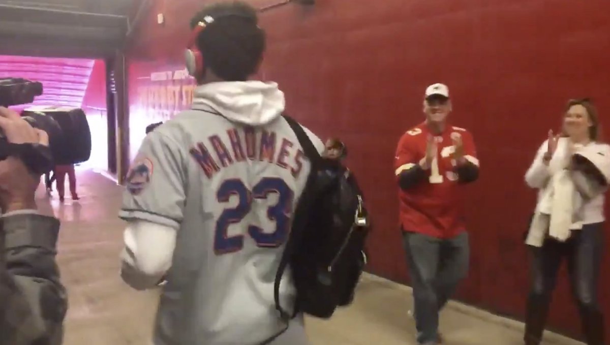 patrick mahomes mets jersey