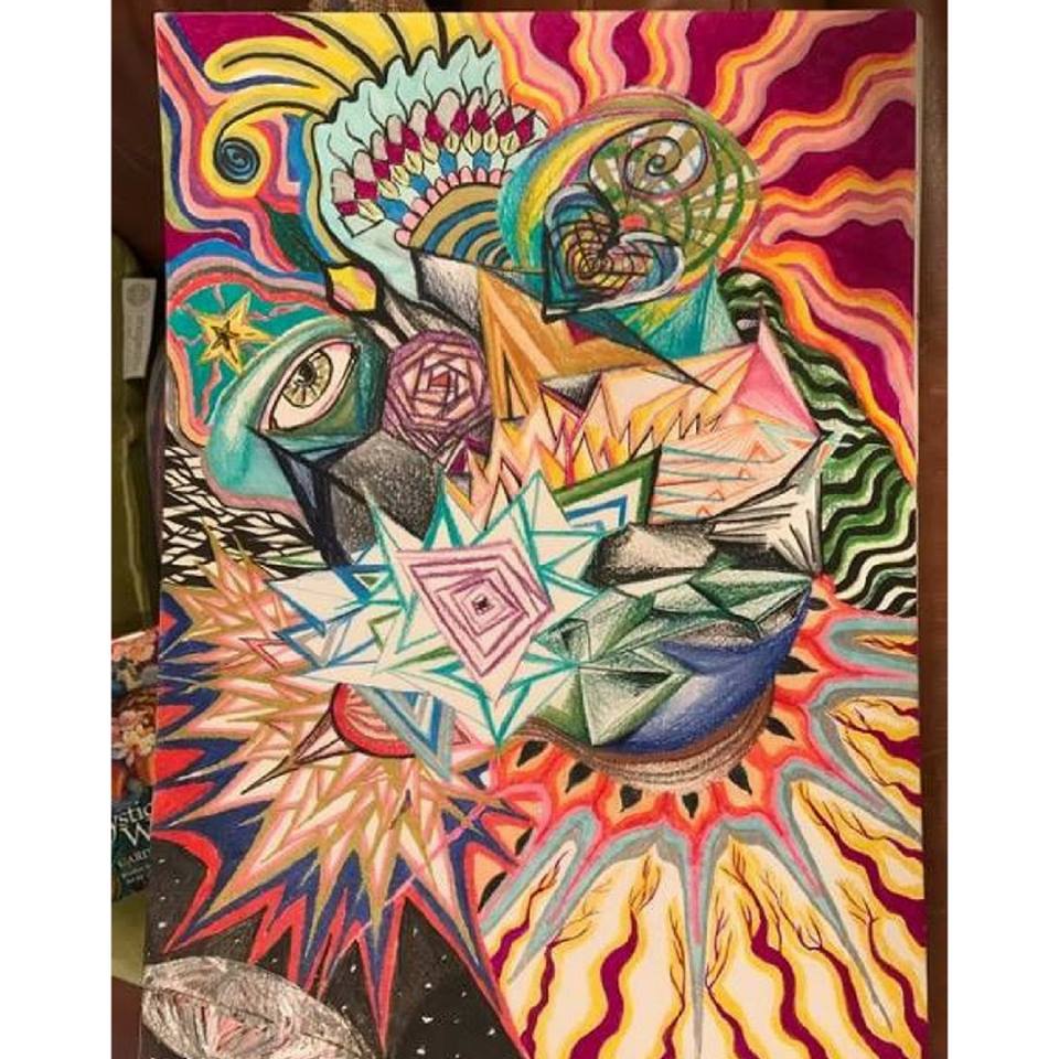 ErikaAlaura's tweet photo. The universe is wildly, flagrantly abundant. The universe's creativity is boundless, is it creating through you? 

P.S. More of my artwork here: https://t.co/hzix7wOFTV https://t.co/8dHFGNZ8H5