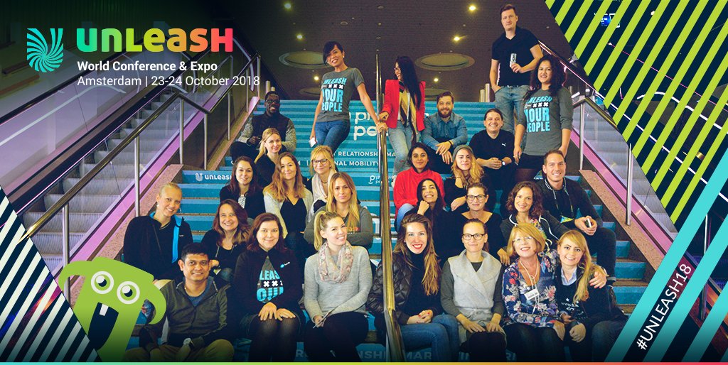 UNLEASHgroup's tweet photo. The #UNLEASH18 team is just putting the finishing touches to the show. Are you ready to meet the vendors, leaders, decision makers and innovators shaping the way we work? #futureofwork #HRTech  https://t.co/LZM48NOomB https://t.co/D1gLCLhUsa