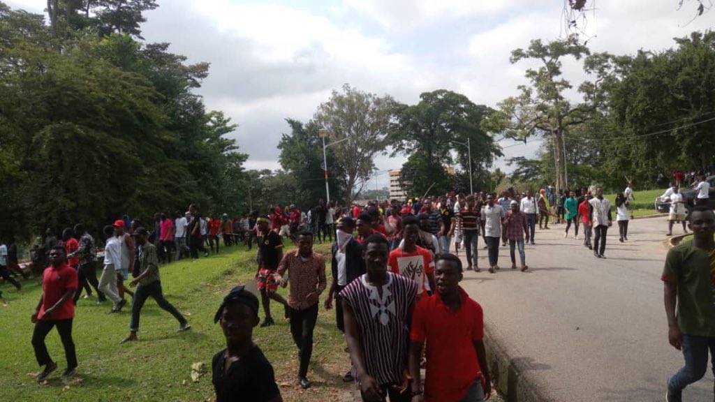 RoyalBobo's tweet photo. The ROYAL BOBO KINGDOM is with you @UnityHallJCR @katangese.. Student brutality must stop now.. #joysms #JoyNews #stopstudentbrutality https://t.co/wjR9j0hbDy