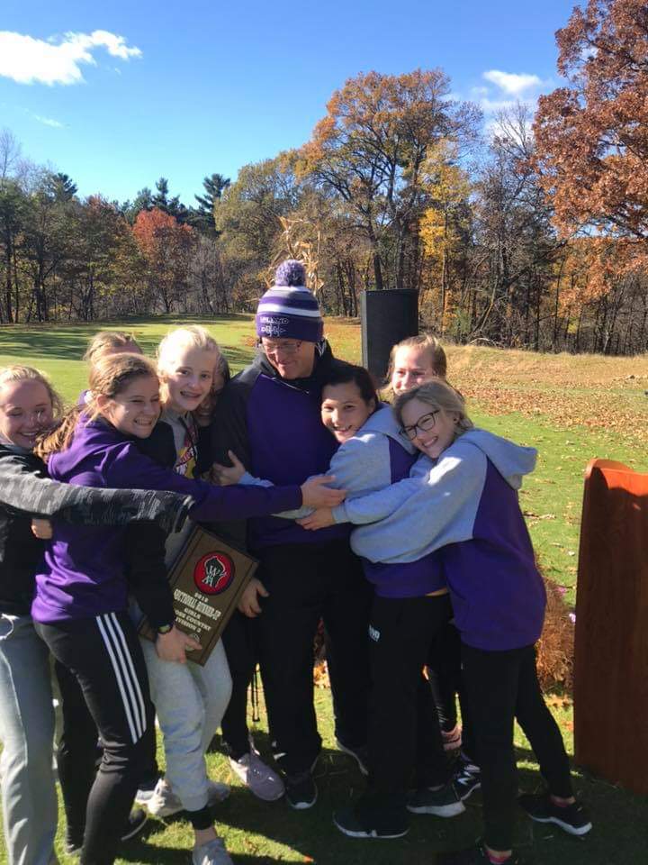 DurandPantherXC's tweet photo. Did you hear? The girls are going to STATE! First time in program history. And Isaac and Parker are going as individuals, Isaac making it his third year in a row! #roadtorapids #statebound #durandpanthers https://t.co/sN4DhVsfIs