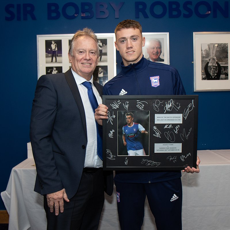 IpswichTown's tweet photo. Debutant @lankester_jack was named the man of the match by guests in the Sir Bobby Robson Suite following Saturday's game.

Well played and well deserved, Jack! #itfc https://t.co/STLSDkSFqU