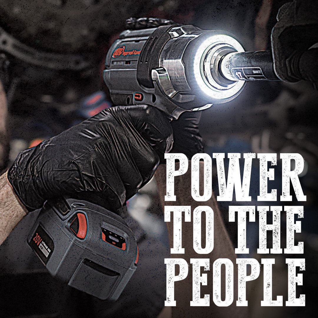 IRProducts's tweet photo. The tool that the people demanded has finally arrived. Introducing the Ingersoll Rand IQV20 Series W7152 20V High Torque Impact Wrench. With 1,500 ft-lbs of torque, it’s the most powerful ½" cordless impact wrench in its class. https://t.co/4mkQ5GF0gp #cordless #moretorque https://t.co/huqHNZz3kf