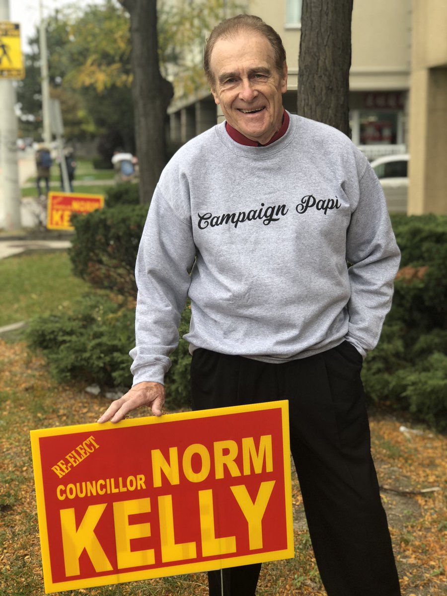 Reporting for duty. #TorontoElections