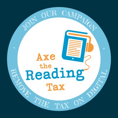 PublishersAssoc's tweet image. We have now launched our #AxetheReadingTax campaign, and are calling for the removal of VAT on all digital publications. Sign the petition or write to your local MP here: axethereadingtax.org/get-involved