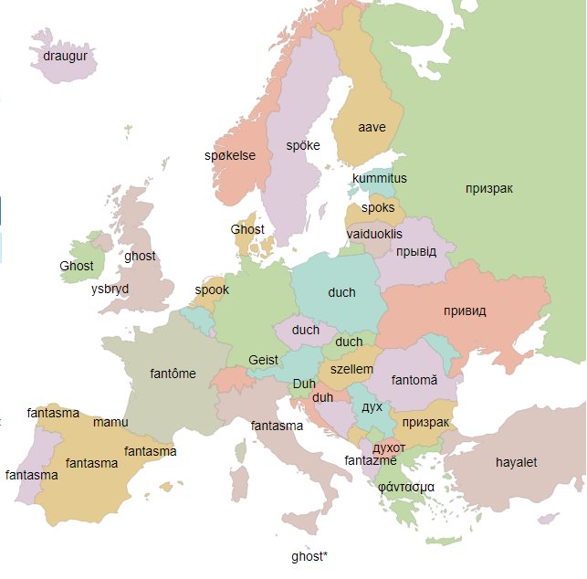 DirectLang's tweet image. It's soon to be the spooky time of year, so what better to have some spooky themed word of the days? 

Word of the day: Ghost!