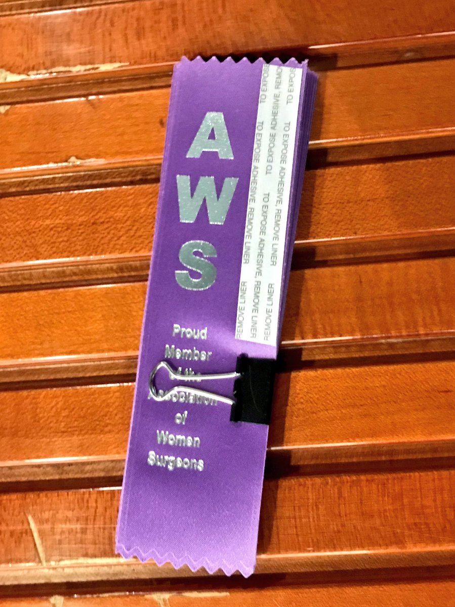 WomenSurgeons's tweet photo. As @AmCollSurgeons #ACSCC18 opens this morning, the message of inclusion continues. Help us show how women are making an impact in the ACS!

Find one of our Council members to get a ribbon &amp; to tag #AWSatACS to highlight Women Surgeons. #AWS2018 https://t.co/MAk69k9pe6