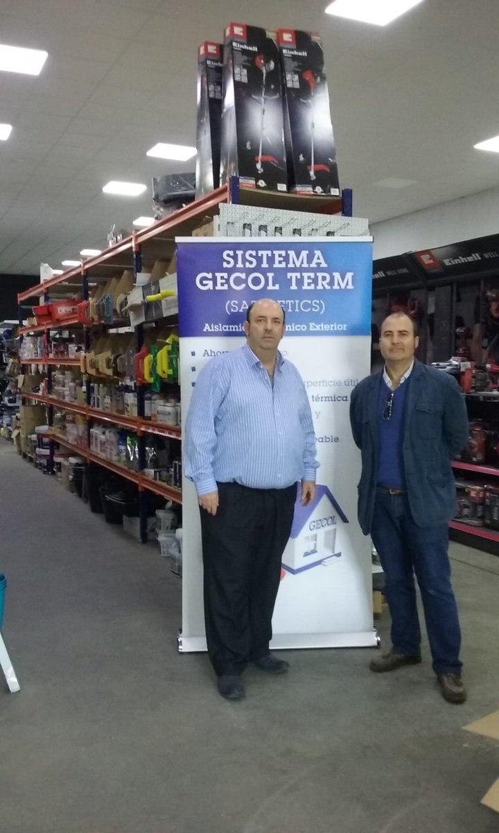 GECOLoficial's tweet photo. Nuestro Técnicoo comercial @DSanchezGECOL está hoy con un Pinto de Venta Activo en las instalaciones de Almacenes Palacios Fernández, dando a conocer nuestros productos, en compañía de su gerente, Andrés Palacios Fernández
#GECOLequipo #SiempreCerca #GECOLpva https://t.co/1BJ6ZMdSWg