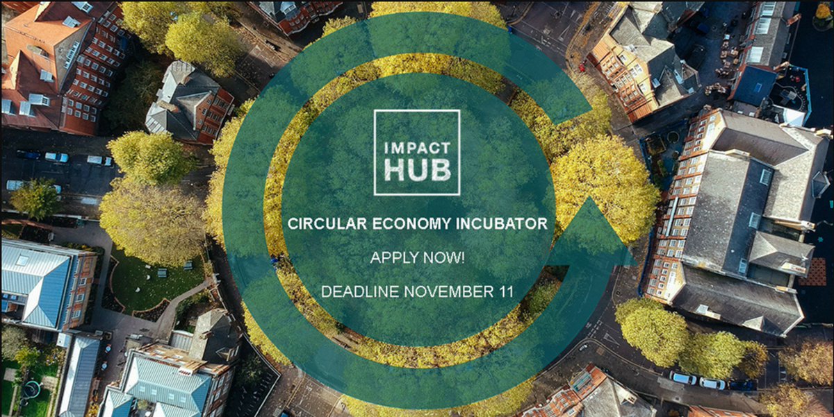 Apply now for the #CircularEconomy Incubator by <a href="/CE_Transition/">Circular Economy Transition</a> &amp; transform your city into a more sustainable place! During this Swiss-wide program, you will benefit from support by high-level mentors, experts &amp; get access to a network of investors! zurich.impacthub.ch/program/circul…