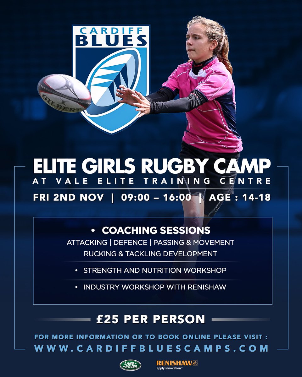 What a great event! Why not book on for a great experience! @Blues_Ladies <a href="/cardiff_blues/">Cardiff Blues</a> @CBluesCommunity