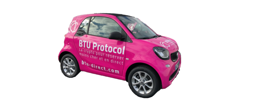BtuProtocol's tweet photo. .@BtuProtocol annonce le lancement "live" de son protocole & une première mondiale avec la réservation sur #blockchain de véhicules SMART dans #Paris.
Plus d'infos sur : https://t.co/rK8L2dR5pR
#ethereum #ERC20 #ERC808 #BTU #BookingTokenUnit $BTU https://t.co/pwhJ4OQwot