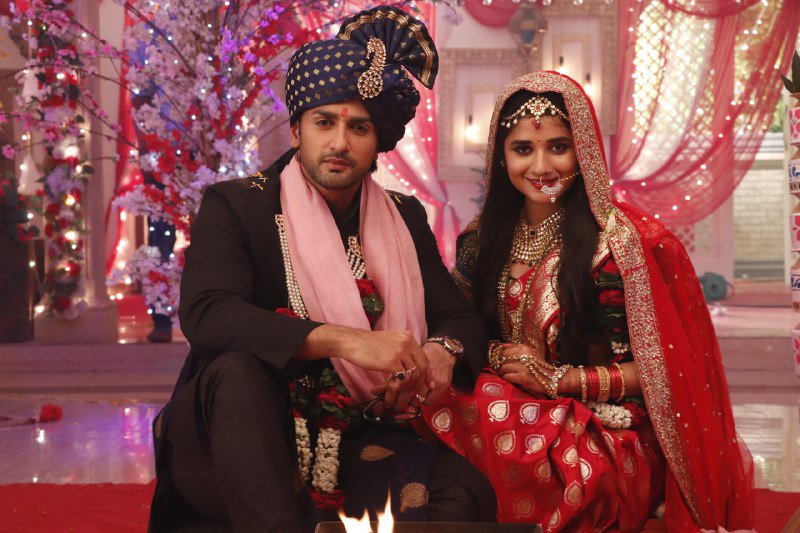 Image result for guddan aj marriage pics offscreen