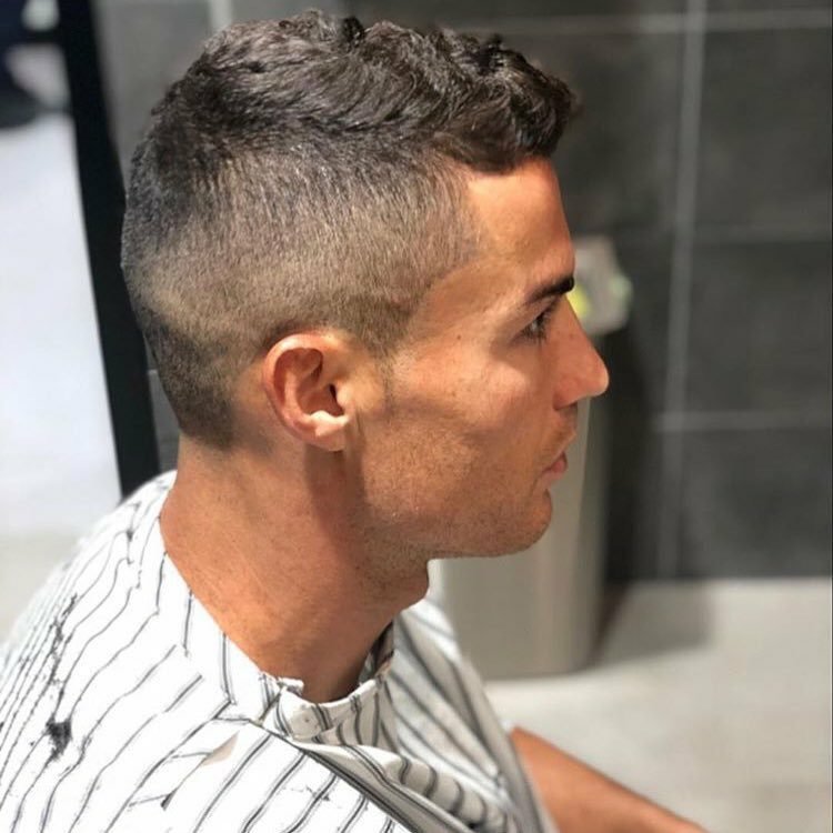 Teamcronaldo On Twitter New Haircut Of Cristiano Ronaldo