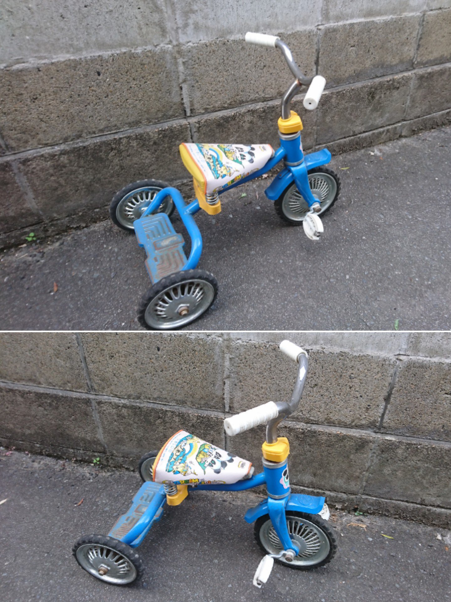 ほぼ新品、手ぶらで三輪車❕ ほぼ新品、手ぶらで三輪車❕