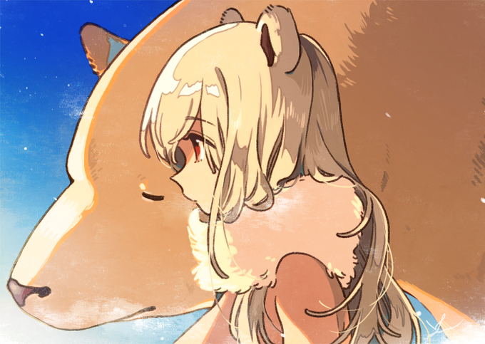 「bear ears long hair」 illustration images(Latest)｜19pages