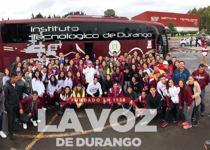 DeportestaPelon's tweet photo. 87 atletas de ITD a vitorear el Huelum en los LXII Juegos InterTecnológicos https://t.co/RBTVyS7Ha6 vía @LaVozdeDurango https://t.co/5jTBldjuj1