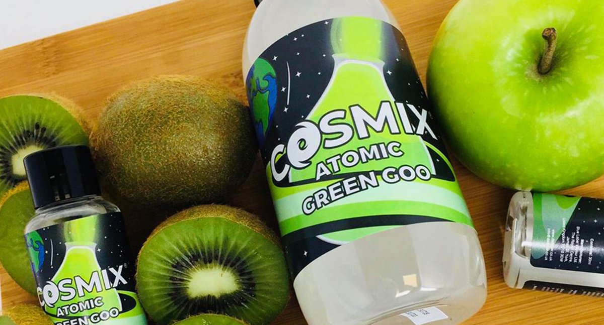 Atomic Green Goo always gets us through a Monday!

#darkstarvapour #darkstar #vapelife #ukvapers  #ecig #diyvape #vapepics #stopsmoking #ejuice #vapelifestyle #fruityeliquid #cloudchasing #vapefriends #vapegram #vapelove #germanvapers #ukvapers #dsv #vapourscommunity #vapefam