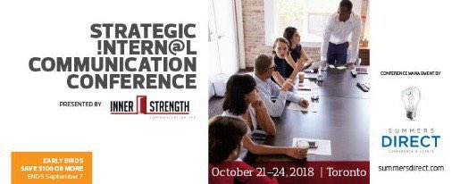 Representation from across the country and the US at the first strategic interal communications conference in Toronto. Congrats <a href="/priyabates/">priyabates</a> on bringing great speakers and topics to Canada! #internalcommconf #IC #EmployeeEngagement