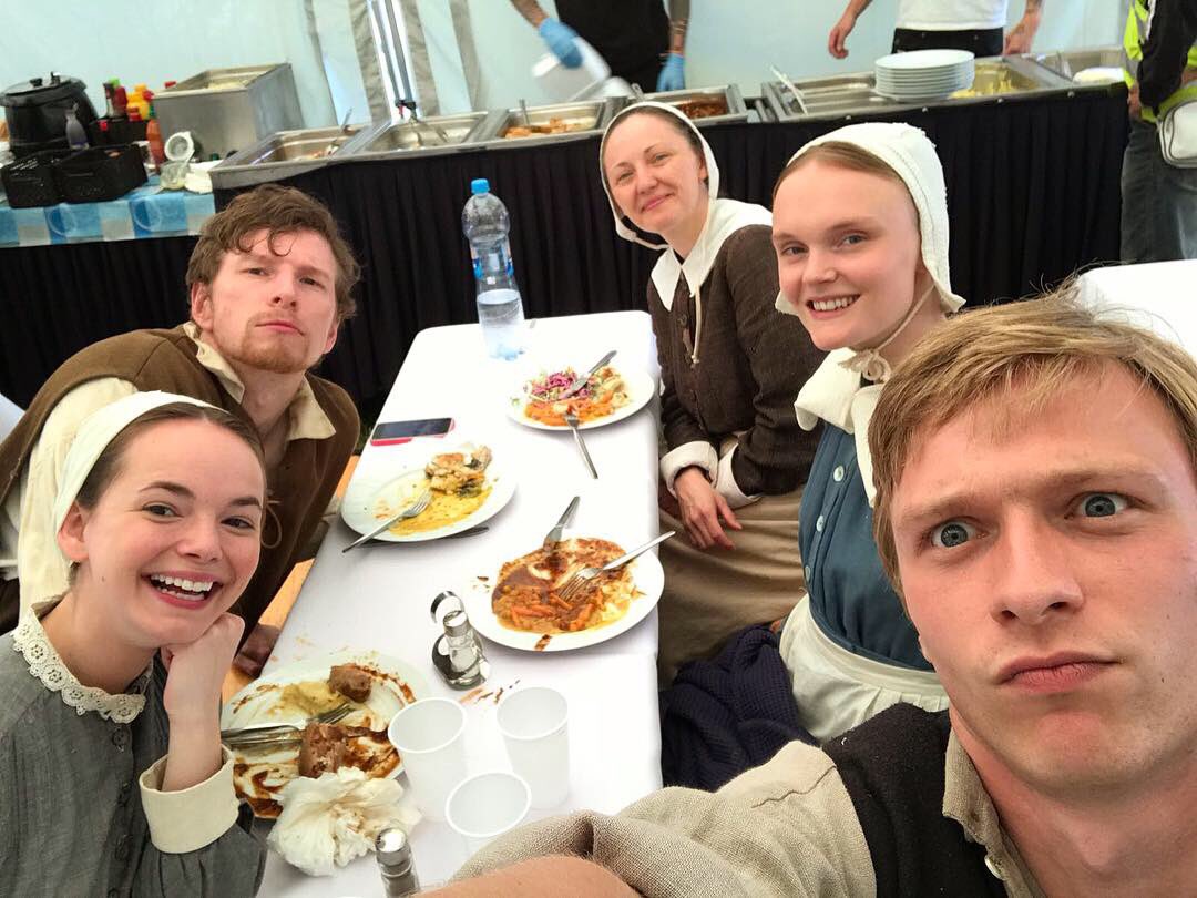 RebeccaHanssen's tweet image. Found this little gem of a picture 🧙🏼‍♀️ I loved working with these guys more than anything ❤️ @Lore_TV