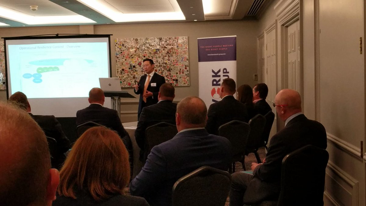 Going in-depth into #cyber #risk management after lunch at #UKRISK2018