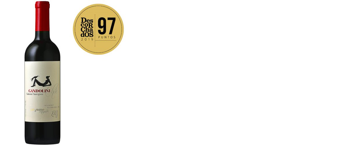 Gandolini Las 3 Marías Vineyards Cabernet Sauvignon 2013 fue premiado con 97 puntos en Descorchados // Gandolini Las 3 Marías Vineyards Cabernet Sauvignon 2013 was awarded with 97 points in Descorchados