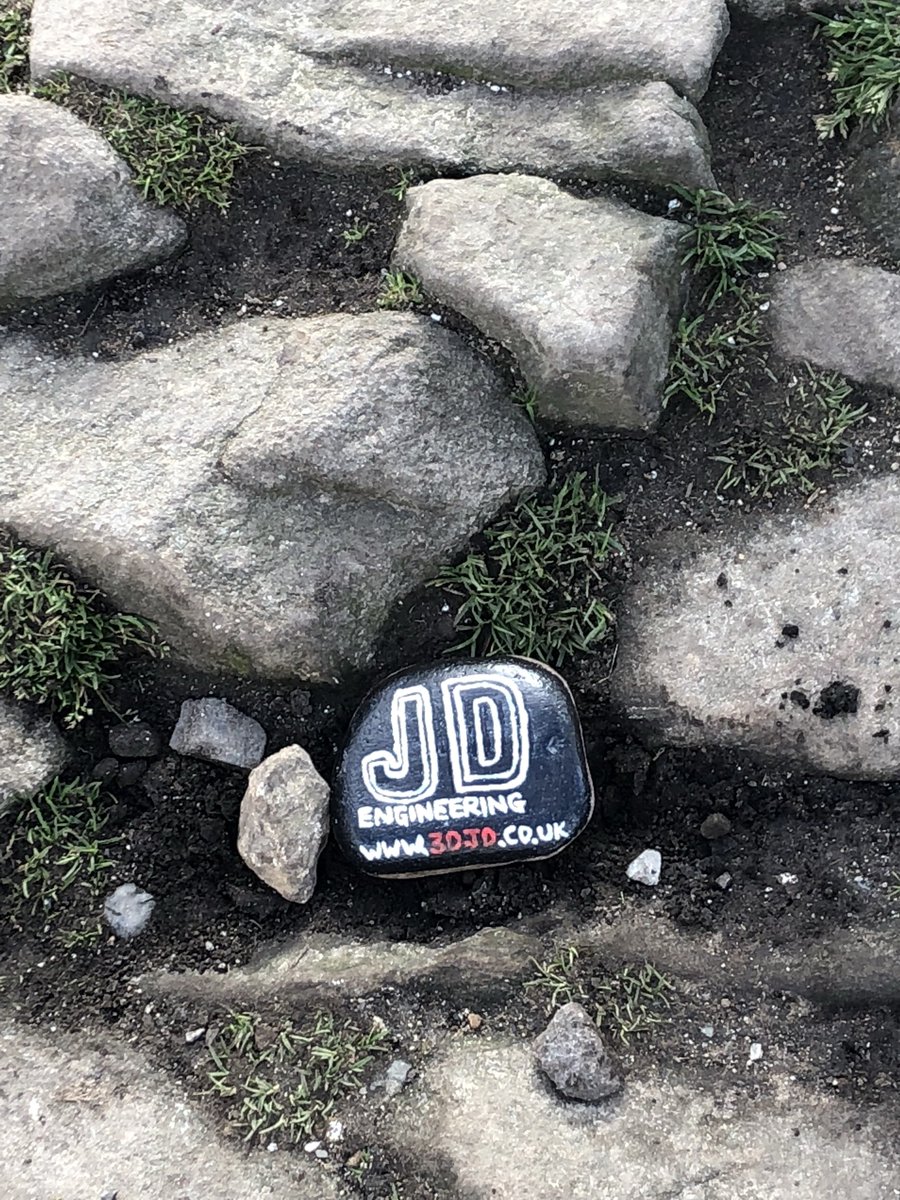 3DJDEngineering's tweet photo. Find our stone at the top of Pendle Hill! Tag us in a selfie with the hashtag #JDRocks for a chance to win ยฃ50! https://t.co/THZG1swhct