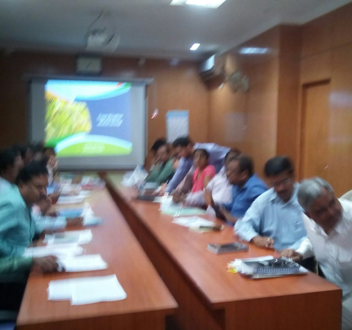 Crop Weather Watch Group Committee meeting chaired by APC Shri G.K. Dhal, IAS on 22.10.18. Principal Secretary, Agriculture &amp; FE,Dr. Saurabh Garg,IAS; Secretary,Cooperation,Smt. R.Chopra,IAS; Director, Agriculture, Director,Horticulture &amp; others attended the meeting <a href="/krushibibhag/">କୃଷି ବିଭାଗ, ଓଡ଼ିଶା</a>