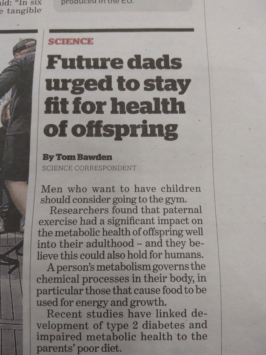 HealthPhysio's tweet image. More reasons to stay active in @theipaper today. 
#loveactivity #MovementForMovement #ExerciseWorks