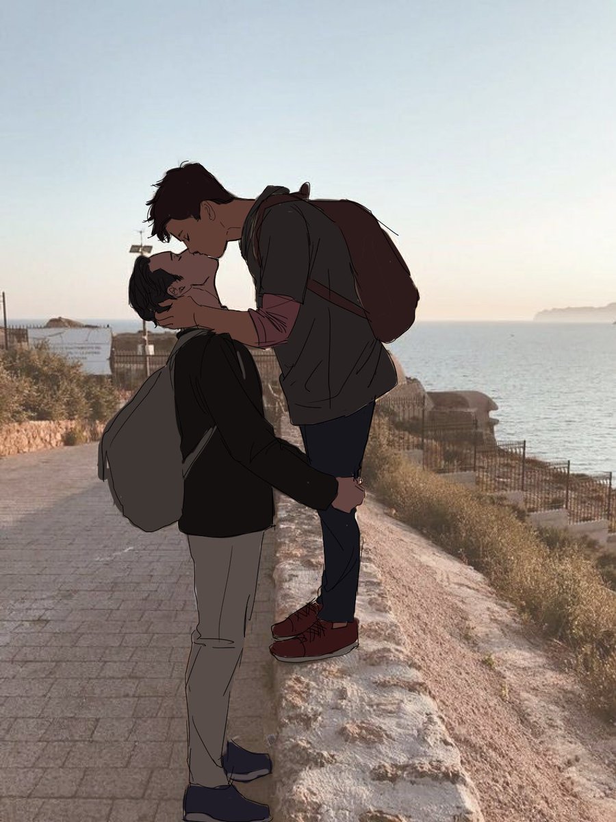 [draw over]
young ironstrange go on a trip together.

#ironstrange #strangeiron #ドクトニ #drawover