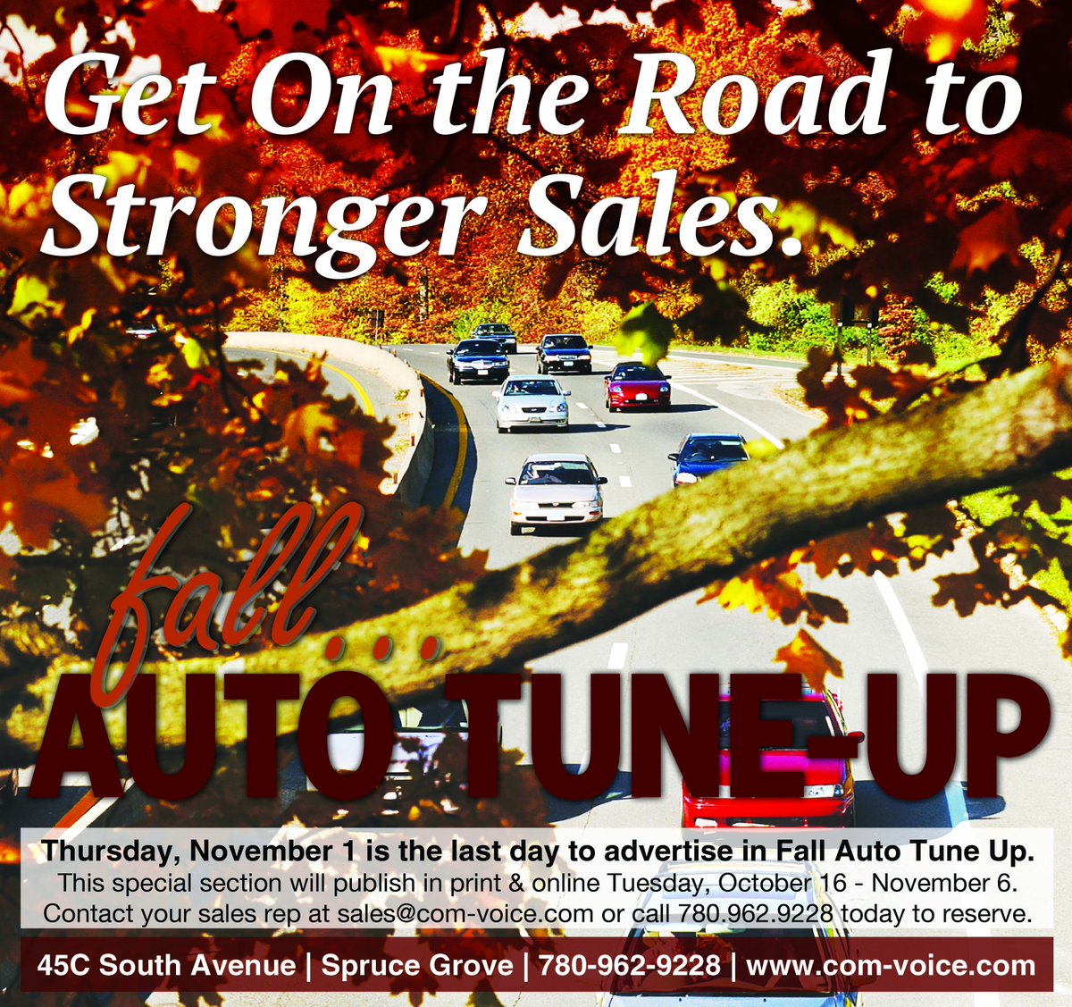 Happy Monday! Check out our Fall Automotive section in tomorrow's paper October 23rd.
#newspaper #fall #Automotive 
com-voice.com
