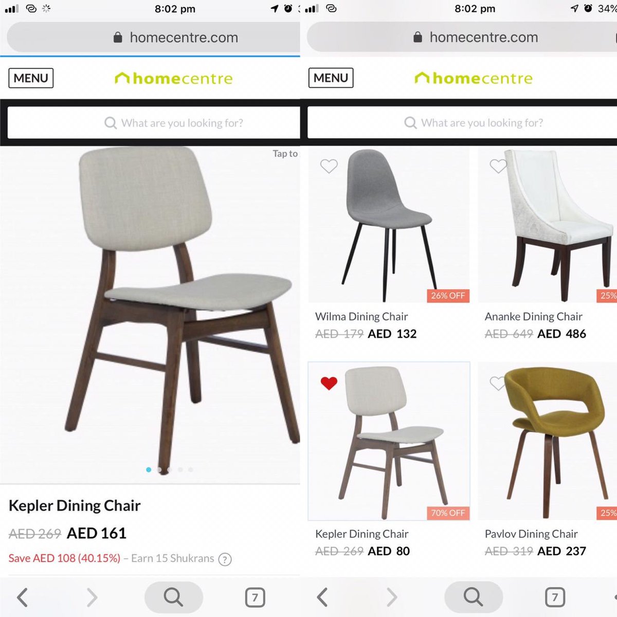 ShwiX's tweet photo. @askhomecentre it’s surprising, disappointing &amp; unprofessional to advertise for online shopping offer  &amp; when user add to basket price changes! On both website and mobile app #falseadvertisement #dubai #consumerrights @dubaiconsumers @landmarkgroupme https://t.co/Ypidq2bSKu